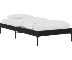Lova Lovos rėmas Juodojo ąžuolo 80 x 200 cm Apdirbta mediena