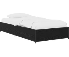 Lova Lovos rėmas Juodojo ąžuolo 80 x 200 cm Apdirbta mediena