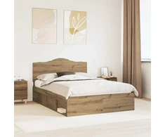 Lovos rėmas Meistrų ąžuolas 140 x 190 cm Kietos pušies mediena