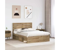 Lovos rėmas Meistrų ąžuolas 140 x 190 cm Kietos pušies mediena