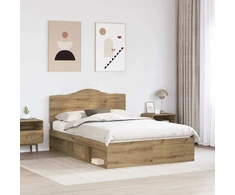 Lovos rėmas Meistrų ąžuolas 150 x 200 cm Kietos pušies mediena