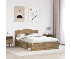Lovos rėmas Meistrų ąžuolas 150 x 200 cm Kietos pušies mediena