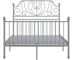 Lovos rėmas, pilkos spalvos, 120x200cm, metalas