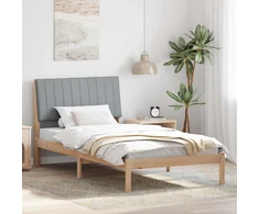Lova Lovos rėmas Ruda 100 x 200 cm Kietos pušies mediena