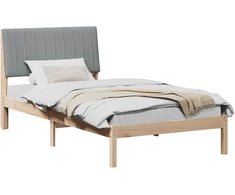 Lova Lovos rėmas Ruda 100 x 200 cm Kietos pušies mediena