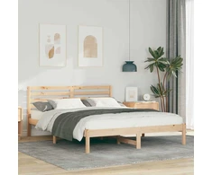 Lovos rėmas Ruda 150 x 200 cm Kietos pušies mediena