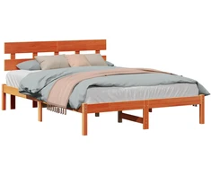 Lovos rėmas Ruda 150 x 200 cm Pušies medienos masyvas