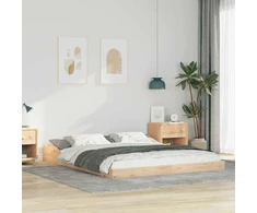 Lova Lovos rėmas Ruda 160 x 210 cm Kietos pušies mediena