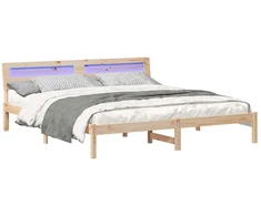 Lovos rėmas Ruda 180 x 200 cm Kietos pušies mediena