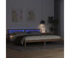Lovos rėmas Ruda 180 x 200 cm Kietos pušies mediena