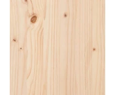 Lova Lovos rėmas Ruda 90 x 210 cm Kietos pušies mediena