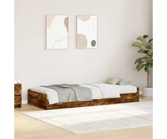 Lovos rėmas Rūkyta ąžuolas 80 x 200 cm Apdirbta mediena