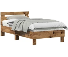 Lovos rėmas Senas medis 193 x 95 x 88 cm Apdirbta mediena