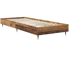 Lova Lovos rėmas Sendintos medienos 80 x 200 cm Apdirbta mediena