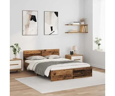 Lovos rėmas Senovinis medis 150 x 200 cm Apdirbta mediena