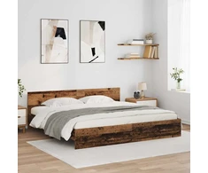 Lovos rėmas Senovinis medis 180 x 200 cm Apdirbta mediena