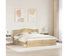Lovos rėmas Sonoma 200 x 200 cm Kietos pušies mediena