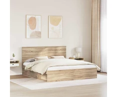 Lovos rėmas Sonoma 200 x 200 cm Kietos pušies mediena
