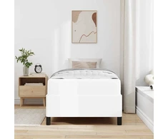 Lova Lovos rėmas su čiužiniu Balta 90 x 200 cm audinys