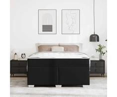 Lovos rėmas Juoda 140 x 200 cm PVC