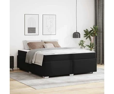 Lovos rėmas Juoda 180 x 200 cm PVC