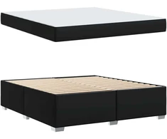 Lovos rėmas Juoda 180 x 200 cm PVC