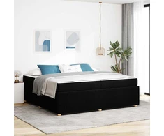 Lovos rėmas Juoda 200 x 200 cm audinys