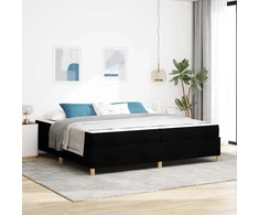 Lovos rėmas Juoda 200 x 200 cm audinys