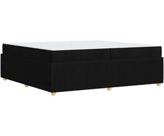 Lovos rėmas Juoda 200 x 200 cm audinys