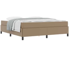 Lovos rėmas su čiužiniu Kapučino 180 x 200 cm audinys