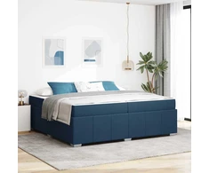 Lovos rėmas su čiužiniu Mėlyna 200 x 200 cm audinys