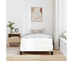Lova Lovos rėmas su čiužiniu Švari balta 80 x 200 cm audinys