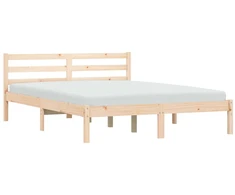 Lova Lovos rėmas su galvūgalio Natūrali 208,5 x 157,5 x 69,5 cm