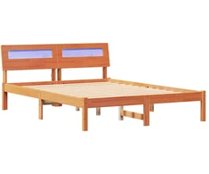 Lovos rėmas Vaško ruda 140 x 190 cm Kietos pušies mediena