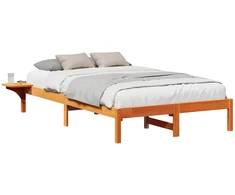 Lovos rėmas Vaško ruda 140 x 190 cm Kietos pušies mediena