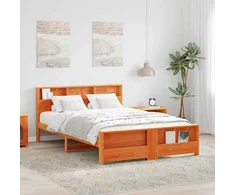 Lovos rėmas Vaško ruda 150 x 200 cm Tvirtas pušies medis