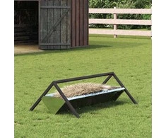 Gyvulių pašarų lova Sidabro 111 x 76 x 38 cm Cinkuota plienas