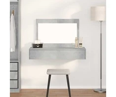 Makiažo stalas Pilka 100 x 40 x 70 cm Apdirbta mediena