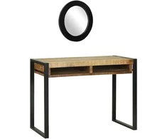 Makiažo stalas Ruda 100 x 50 x 75 cm Mango medienos masyvas