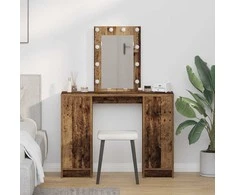 Makiažo stalas Ruda 102 x 33 x 135 cm Apdirbta mediena