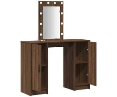 Makiažo stalas Ruda 102 x 33 x 135 cm Apdirbta mediena