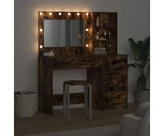 Makiažo stalas Ruda 78.5 x 41 x 135 cm Apdirbta mediena