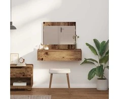 Makiažo stalas su stalčių Ruda 83 x 40 x 70 cm Apdirbta mediena