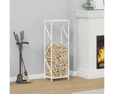 Malkų lentyna Balta 34x25x100 cm Šaltai valcuotas plienas