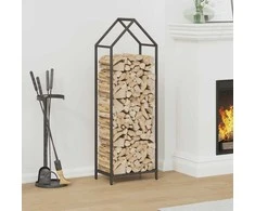 Malkų lentyna Juoda 40x25x120 cm Šaltai valcuotas plienas