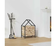 Malkų lentyna, juoda, 40x25x60 cm, šaltai valcuotas plienas
