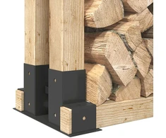 Malkų stelažo pagalbininkas 12 vnt. Antracito 34 x 10 x 15 cm