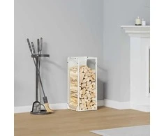 Malkų stovas Baltas 25x25x60 cm Šaltai valcuotas plienas
