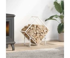 Malkų stovas Baltas 60x25x60 cm Šaltai valcuotas plienas