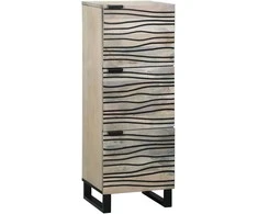 Medijų saugojimo spintelės ir stelažai Balta ir juoda